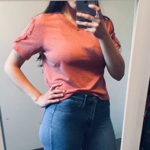 Peach T-shirt